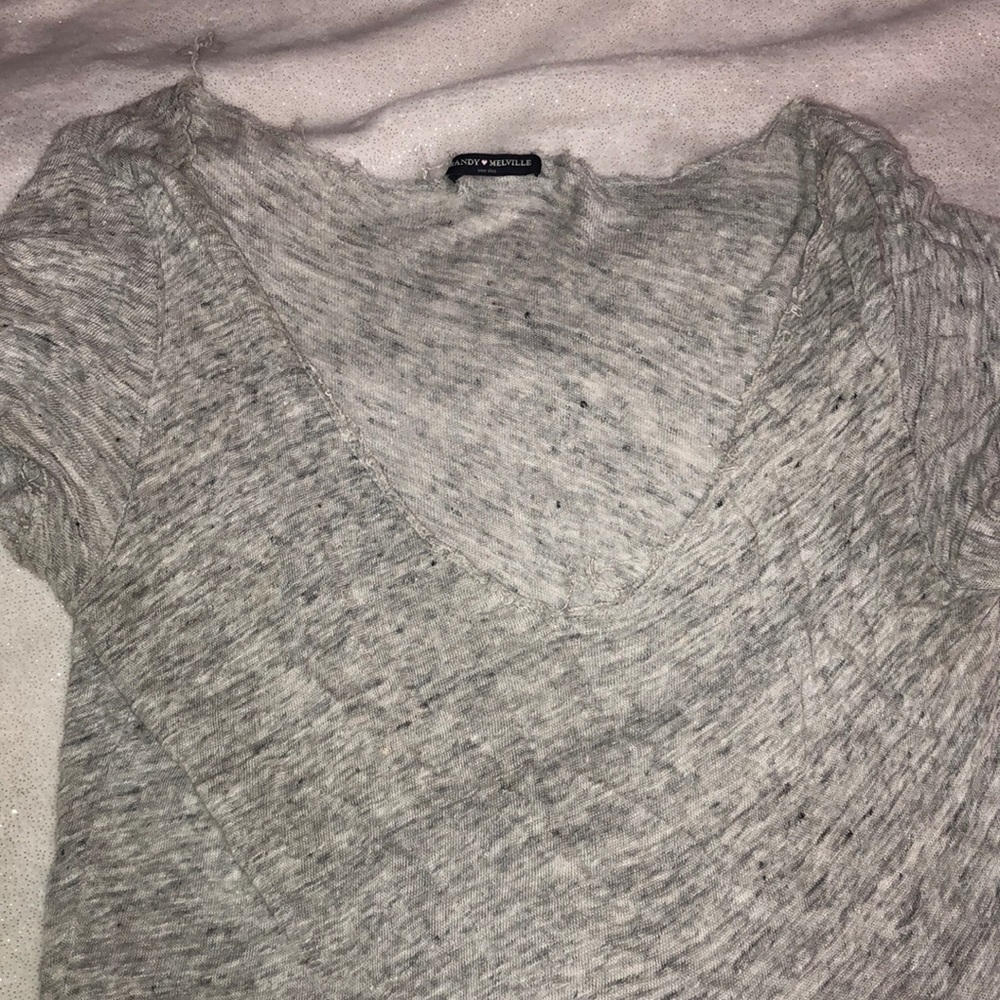 BRANDY MELVILLE raw shirt